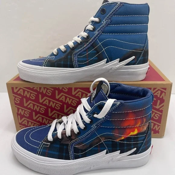 Vans Men’s Sk8-Hi BoltBig Reveal Classics Navy/ SneakersVN0A5JIVIP4